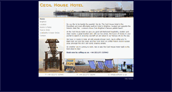 Desktop Screenshot of cecilhotel.co.uk