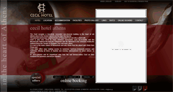 Desktop Screenshot of cecilhotel.gr